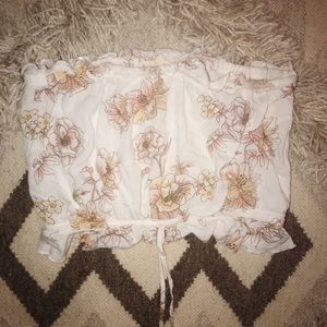 PacSun floral tube top!